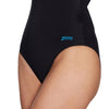 Badeanzug Sydney U Schwarz-Grau Größe 50-6XL Zoggs 462581BKGY50