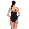 Badeanzug Sydney U Schwarz-Weiß Größe 38-L Zoggs 462581BKWH38