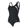 Badeanzug Sydney U Schwarz-Weiß Größe 48-5XL Zoggs 462581BKWH48