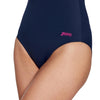 Badeanzug Sydney U Marineblau-Rosa Größe 40-XL Zoggs 462581NVPK40