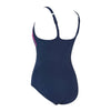 Badeanzug Sydney U Marineblau-Rosa Größe 42-XXL Zoggs 462581NVPK42