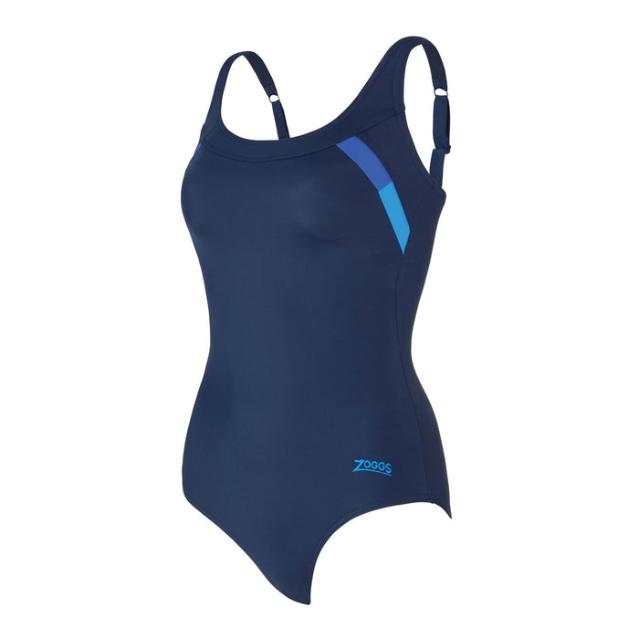 Badeanzug Sydney U Marineblau-Königsblau Größe 40-XL Zoggs 462581NVRY40