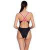 Einteiliger Badeanzug Kona Triback Schwarz-Magenta Größe 34-S Zoggs 462582BKMG34