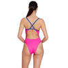 Einteiliger Badeanzug Kona Triback Pink-Royal Größe 28-XXXS Zoggs 462582PKRY28