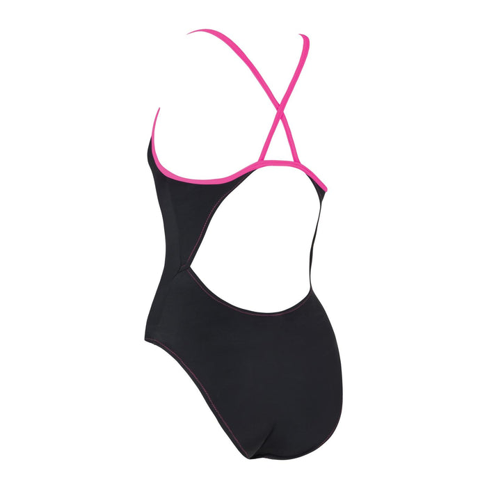 Einteiliger Badeanzug Rom Rayback Schwarz-Magenta Größe 32-XS Zoggs 462584BKMG32