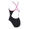 Einteiliger Badeanzug Rom Rayback Schwarz-Magenta Größe 38-L Zoggs 462584BKMG38
