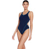 Einteiliger Badeanzug Melbourne Haxback Marine-Blau-Hellblau Größe 30-XXS Zoggs 462585NVLB30