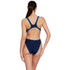 Einteiliger Badeanzug Melbourne Haxback Marine-Blau-Hellblau Größe 32-XS Zoggs 462585NVLB32