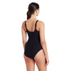 Ein Stück Badeanzug Sandon Verstellbar Scoopback Frauen Schwarz Größe 32-XS Zoggs 462586BK32