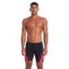 Schwimm Jammers Eaton Mid Männer Schwarz-Rot Größe 42-4XL Zoggs 462923BKRD42
