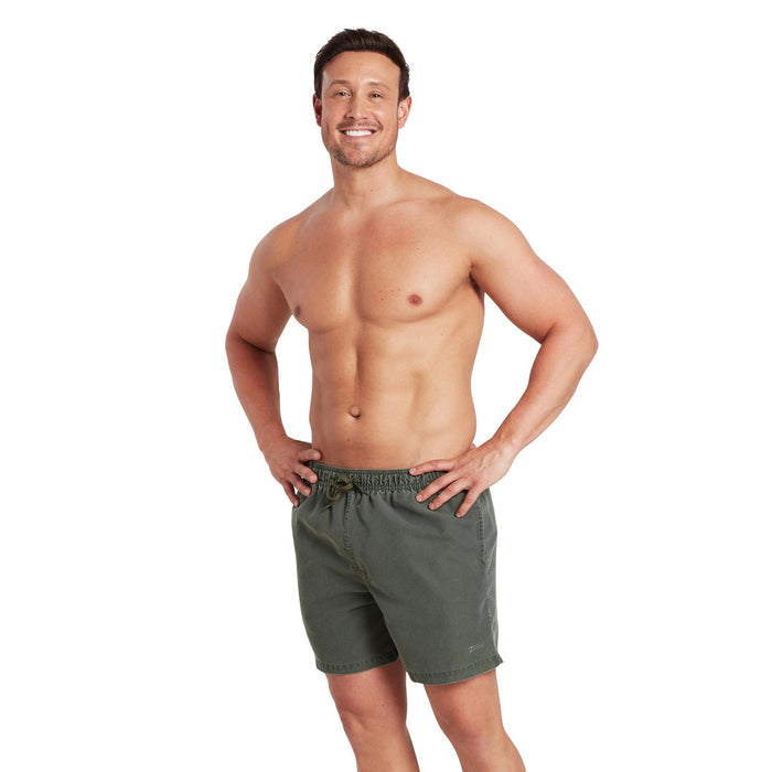 Schwimmshorts Mosman Gewaschen 15'' Herren Khaki Größe XL Zoggs 462925KHXL
