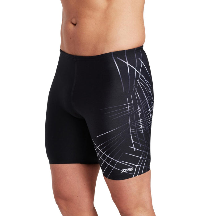 Schwimm Jammers Etch Mid Herren Schwarz Größe 32-M Zoggs 462926BK32