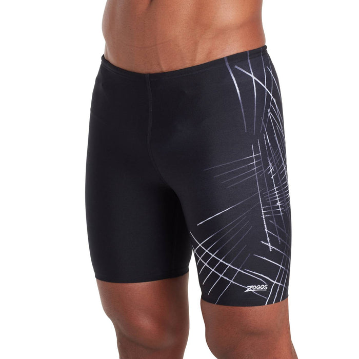 Schwimm Jammers Etch Mid Herren Schwarz Größe 38-XXL Zoggs 462926BK38