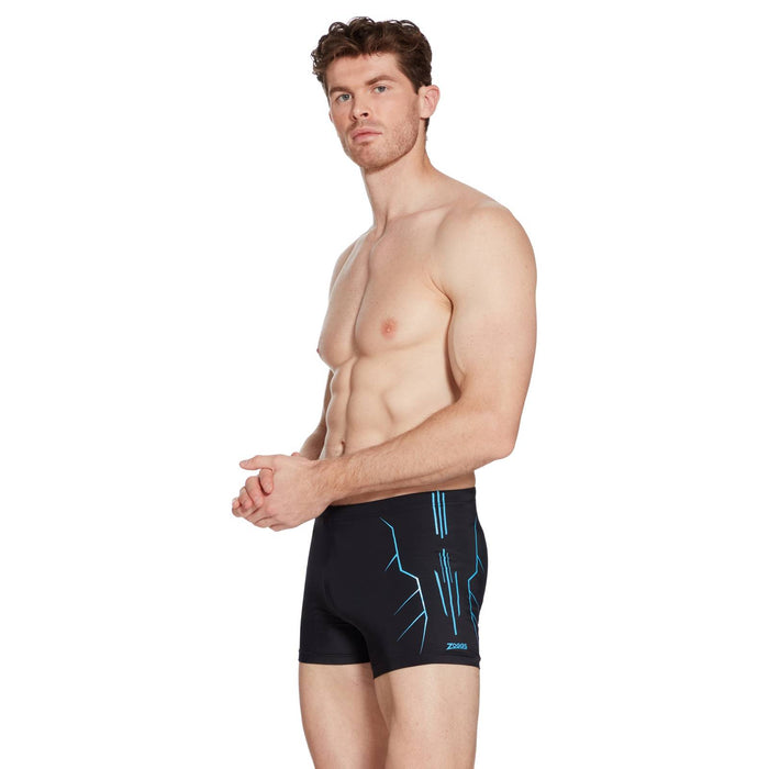 Schwimm-Boxer Combat 27 Herren Schwarz Größe 38-XXL Zoggs 462930COBK38