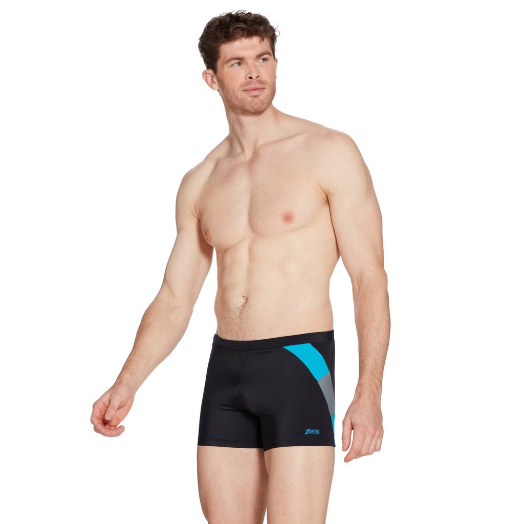 Schwimm Boxer Sydney 27 Herren Schwarz-Türkis Größe 34-L Zoggs 462931BKTQ34
