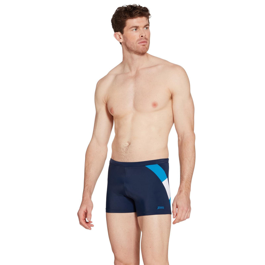 Schwimm Boxer Sydney 27 Herren Marineblau-Hellblau Größe 36-XL Zoggs 462931NVLB36