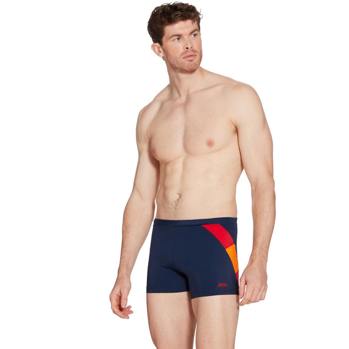 Schwimm Boxer Sydney 27 Herren Marineblau-Rot Größe 36-XL Zoggs 462931NVRD36