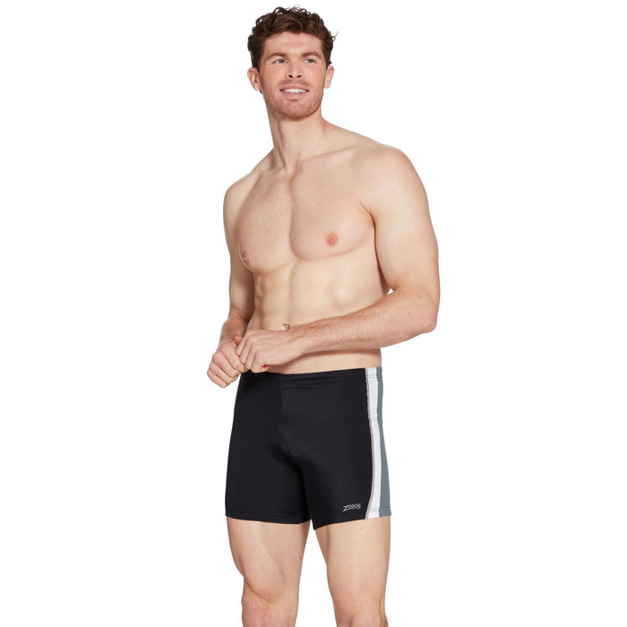 Schwimm Quadschnitt Toronto Hüftracer 32 Herren Schwarz-Grau Größe 32-M Zoggs 462932BKGY32