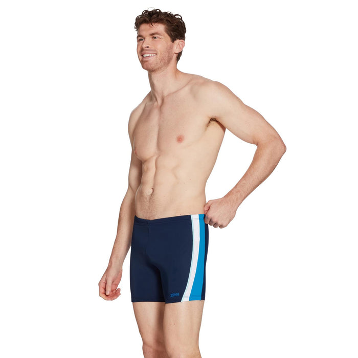 Schwimm Quadschnitt Toronto Hüftracer 32 Herren Marineblau-Hellblau Größe 30-S Zoggs 462932NVLB30