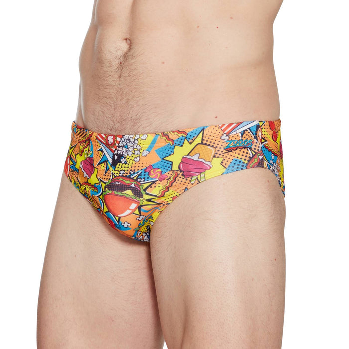 Schwimm Druckslip 6,5 Männer Peckish-Print Größe 26-XXS Zoggs 462933PECK26