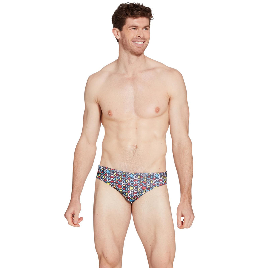 Schwimm Druckslip 6,5 Männer Supernova-Print Größe 42-4XL Zoggs 462933SUPE42