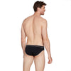 Schwimm Slip Melbourne 6,5 Männer Schwarz-Weiß Größe 42-4XL Zoggs 462934BKWH42