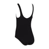Einteiliger Badeanzug Sydney U Back Mädchen Schwarz-Weiß Größe 28-8A Zoggs 463316BKWH28
