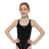 Einteiliger Badeanzug Melbourne Haxback Mädchen Schwarz-Weiß Größe 28-8A Zoggs 463317BKWH28
