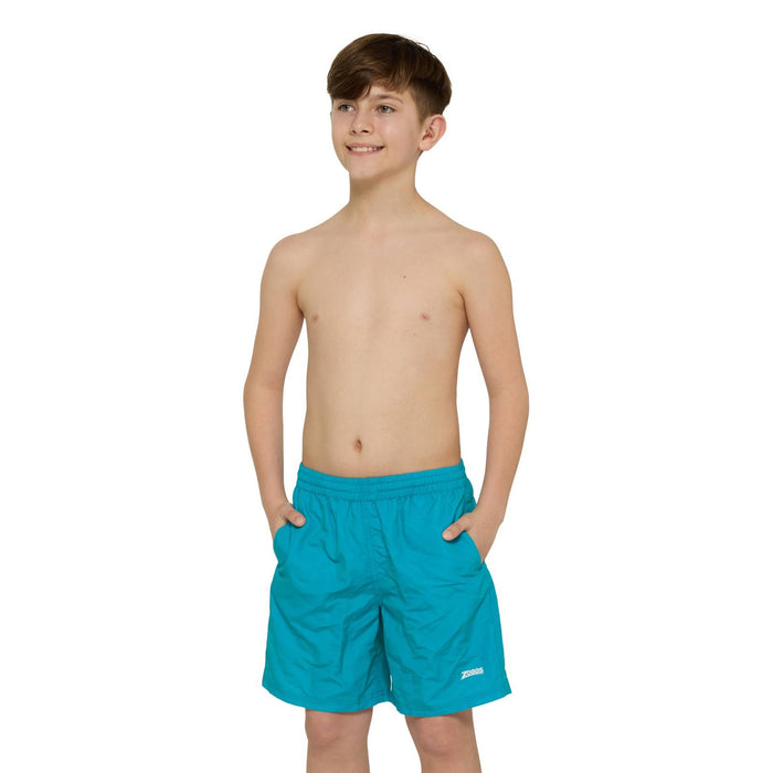 Badehose Penrith 15'' Junge Türkis Größe M Zoggs 463475TQM