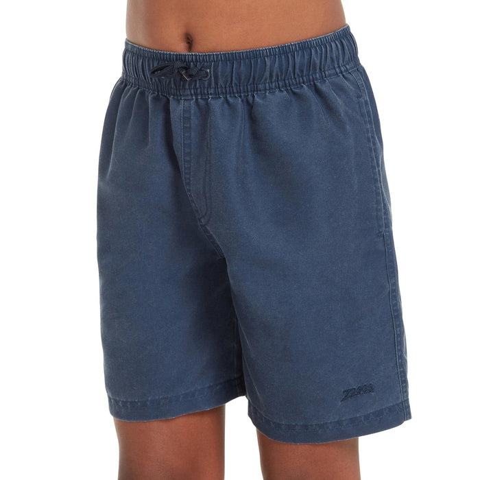 Swim Shorts Mosman Washed 15'' Boy Navy Size S Zoggs 463476NVS