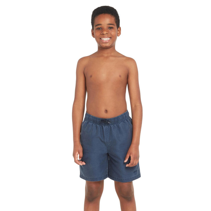 Swim Shorts Mosman Washed 15'' Boy Navy Size S Zoggs 463476NVS