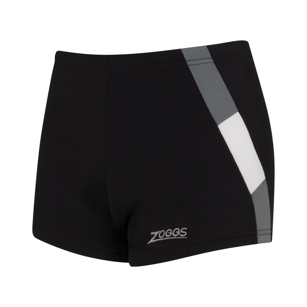 Schwimm Boxer Sydney 21 Junge Schwarz-Grau Größe 27-12A Zoggs 463483BKGY27