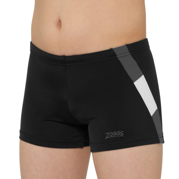 Schwimm Boxer Sydney 21 Junge Schwarz-Grau Größe 27-12A Zoggs 463483BKGY27