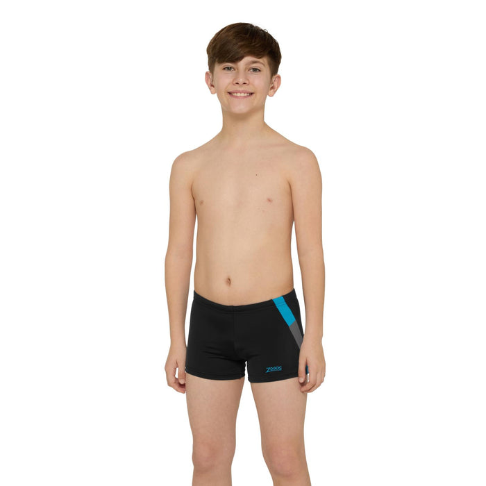 Schwimm Boxer Sydney 21 Junge Schwarz-Türkis Größe 29-14A Zoggs 463483BKTQ29