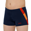 Schwimm Boxer Sydney 21 Junge Marineblau-Rot Größe 29-14A Zoggs 463483NVRD29