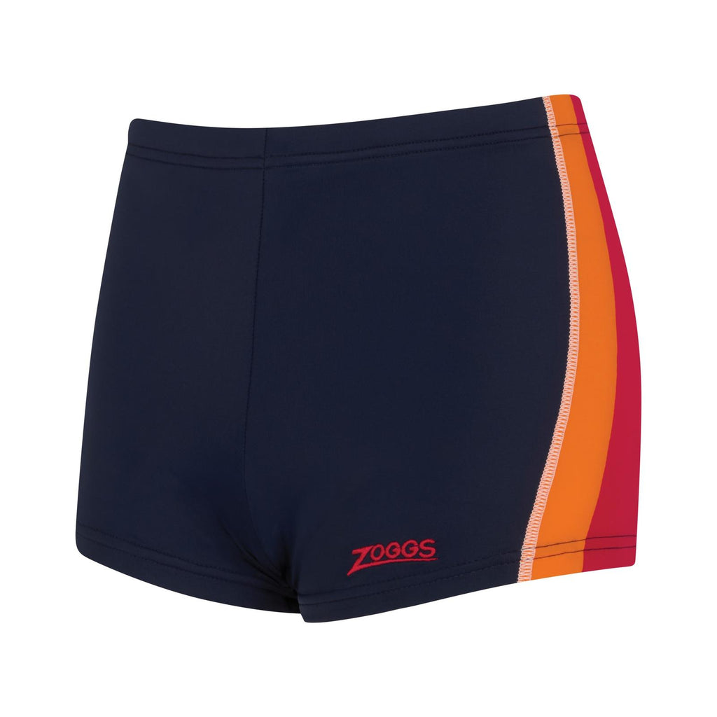 Schwimm Boxer Toronto Hip Racer 21 Junge Marineblau-Rot Größe 25-10A Zoggs 463484NVRD25