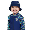 Sonnenhut Barlins Bucket Junge Marineblau Einheitsgröße Zoggs 463700NVEM