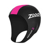 Schwimmkappe Neo 3 Unisex Schwarz-Rosa S-M Zoggs 464044BKPKS-M
