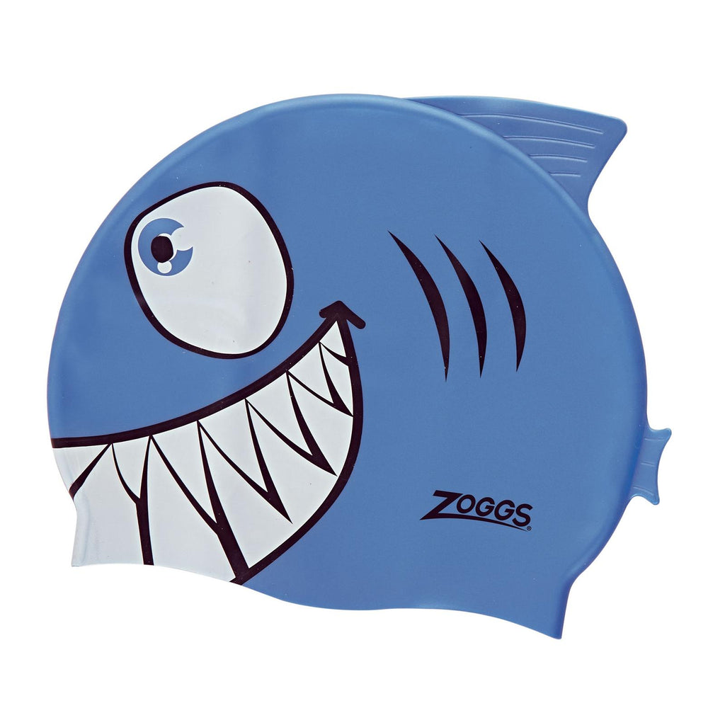 Schwimmhaube Junior Silikon Charakter Blau Zähne Zoggs 465004