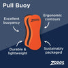 Schwimm Pull Buoy Schwarz-Orange Zoggs 465206BKOR