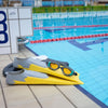 Schwimmflossen Langblatt Gummi Grau-Hellblau EU 35-36-UK 2-3-US 3-4 Zoggs 465213GYLB23