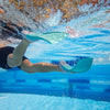 Schwimmflossen Langblatt Gummi Grau-Orange EU 27-29-UK JR 9-11-US JR 10-12 Zoggs 465213GYOR911
