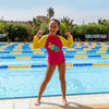 Schwimmoberteil Langarm Reißverschluss Sonne Kinder Sea-Queen Druck Alter 6 Zoggs 465423SEQEYR6