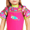 Wasserflügel Schwimmanzug Kinder Sea-Queen Druck 4-5 Jahre 19-30kg Zoggs 465524SQEU45