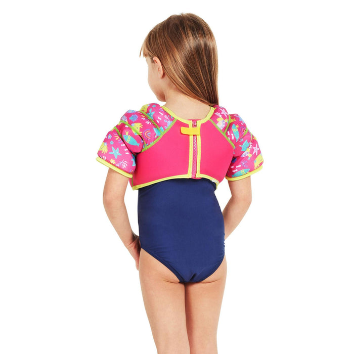 Wasserflügel Weste Kinder Sea-Queen Druck 4-5 Jahre 19-30kg Zoggs 465525SQEU45