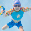 Wasserflügel Weste Kinder Super-Star Druck 1-2 Jahre 11-15kg Zoggs 465525SSEU12