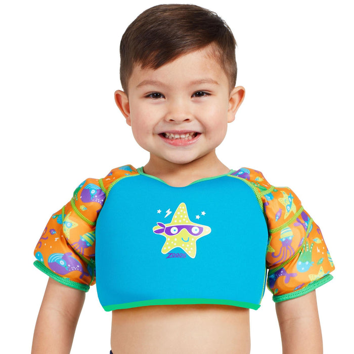 Wasserflügel Weste Kinder Super-Star Druck 4-5 Jahre 19-30kg Zoggs 465525SSEU45