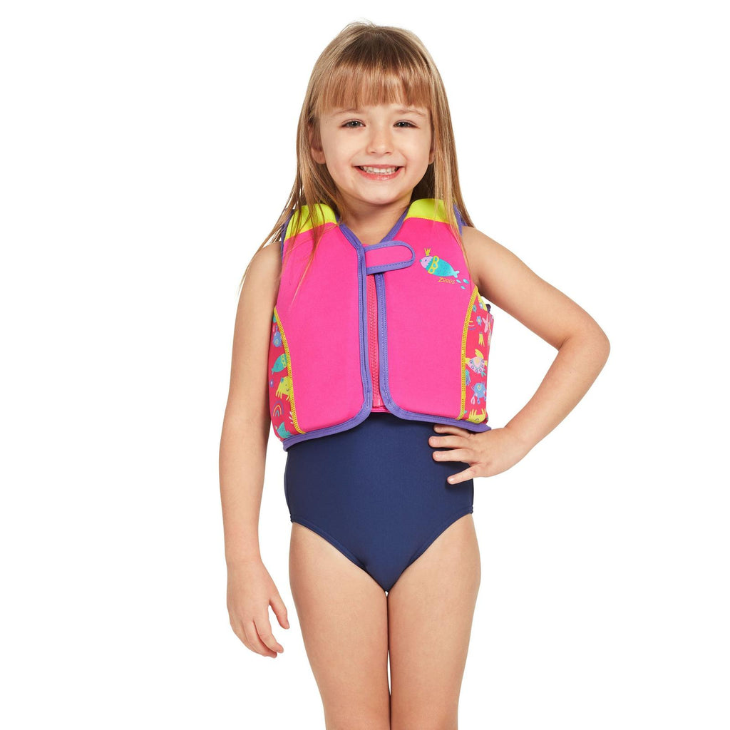 Schwimmweste Schiffsverbindung Kinder Sea-Queen Druck 2-3 Jahre 15-19kg Zoggs 465526SQEU23