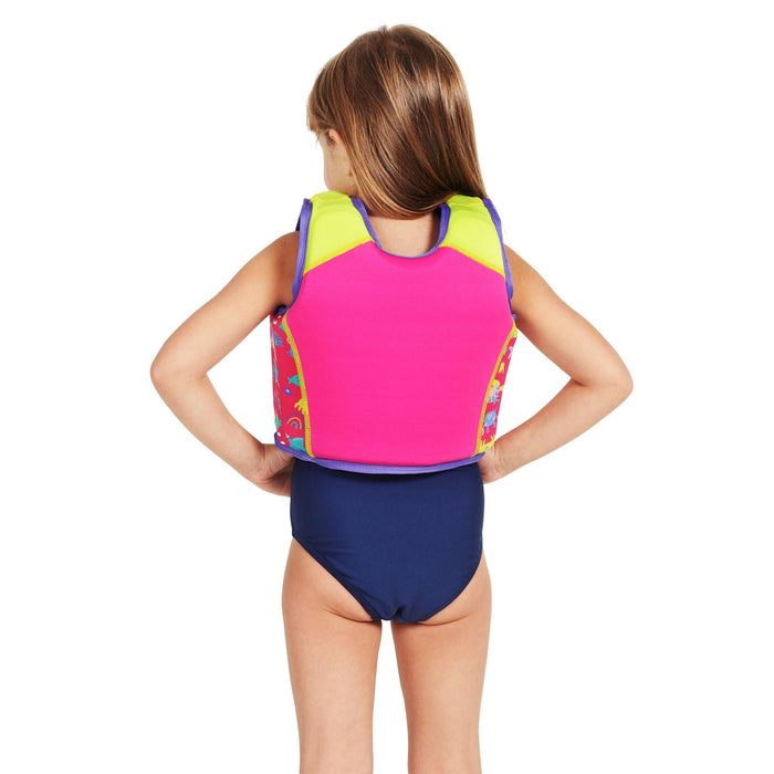 Schwimmweste Schiffsverbindung Kinder Sea-Queen Druck 2-3 Jahre 15-19kg Zoggs 465526SQEU23