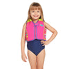 Schwimmweste Schiffsverbindung Kinder Sea-Queen Druck 4-5 Jahre 19-30kg Zoggs 465526SQEU45